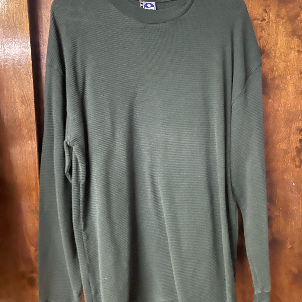 Men's Green Long Sleeve Shirt